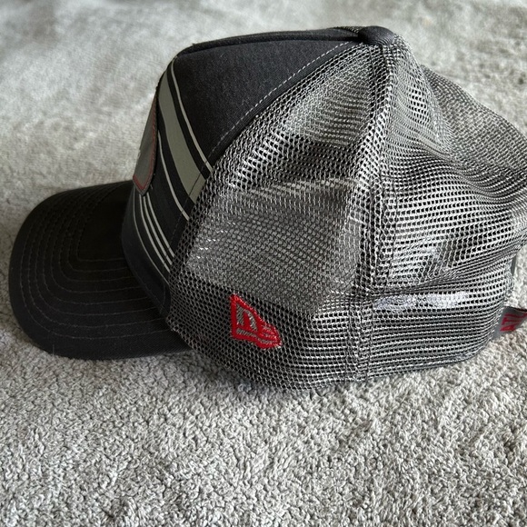 Atlanta Falcons NFL, Football, Gray  New Era 9forty Baseball Snapback Cap Hat - Picture 2 of 5